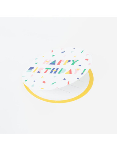 8 invitations happy birthday - my little day
