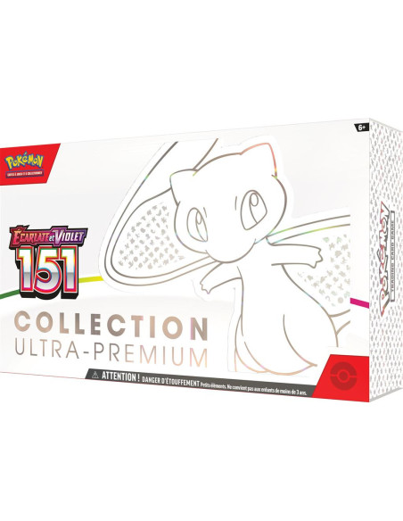 Pokémon ev3.5 : coffret ultra premium mew-ex oct 23 pokemon 151