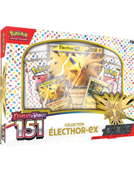 Pokémon EV3.5 : Coffret Électhor-ex Pokémon 151