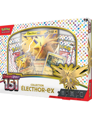Pokémon EV3.5 : Coffret Électhor-ex Pokémon 151