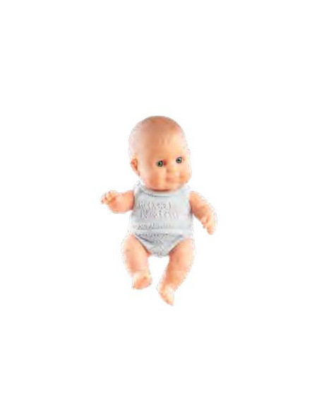 Paola reina - poupee 21 cm - pyjama gris garcon