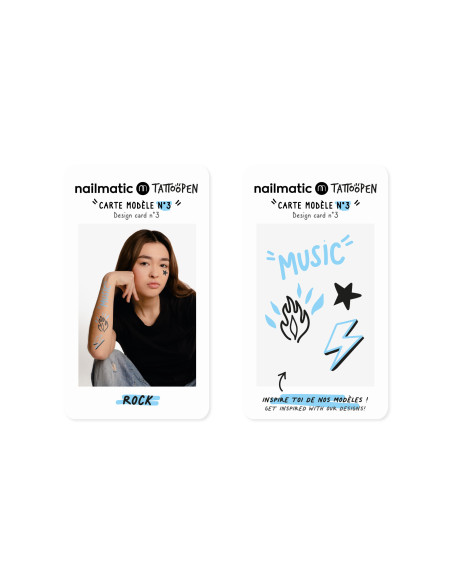 Coffret duo tattoopen - Rock