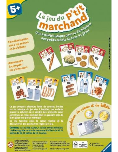 Le jeu du p'tit marchand