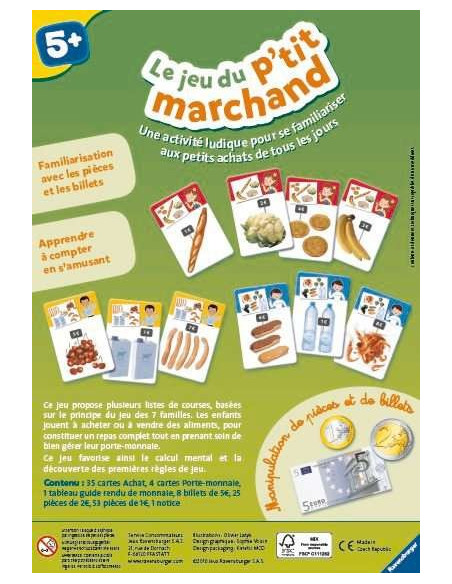 Le jeu du p'tit marchand