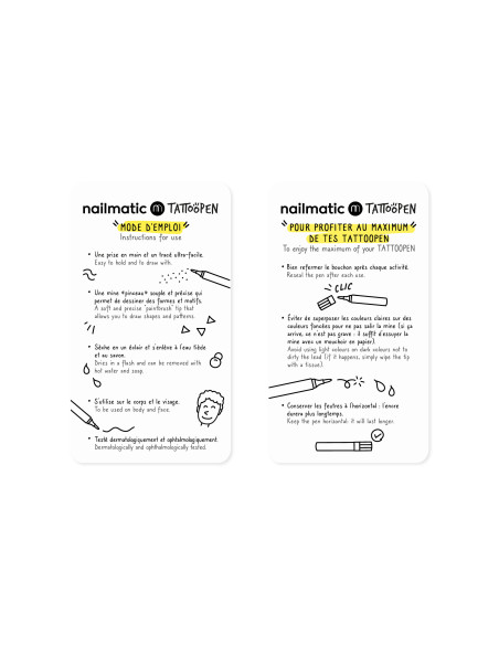 Coffret duo tattoopen - Rock