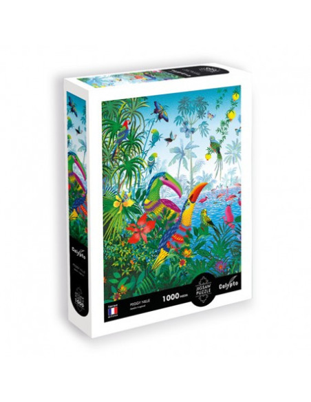 Puzzle 1000 p jardin tropical - peggy nille