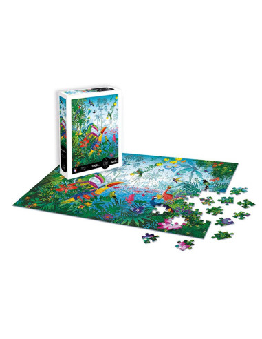 Puzzle 1000 p jardin tropical - peggy nille