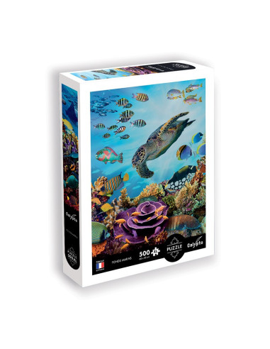 Puzzle 500 p xl fonds marins