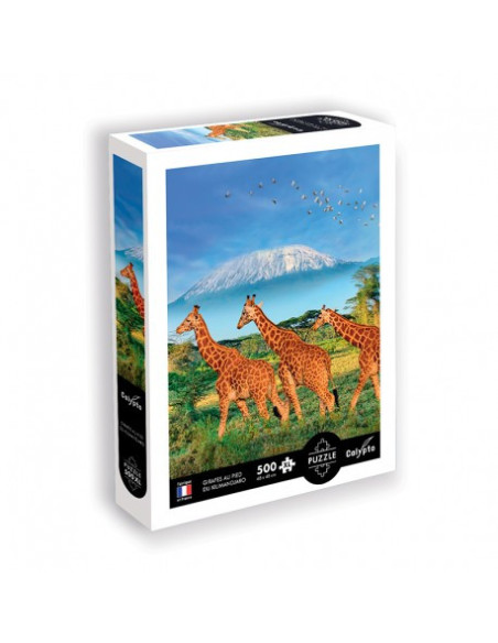Puzzle 500 p xl girafes