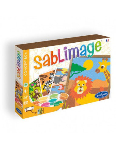 Sablimage - faune africaine - concept box