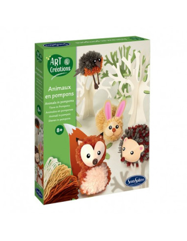 Art & creations - animaux en pompons
