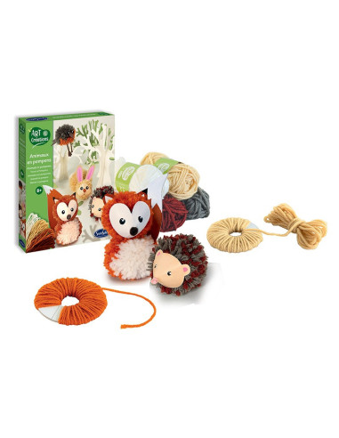 Art & creations - animaux en pompons