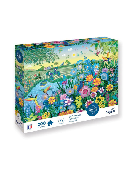Puzzle 200 p le printemps