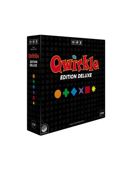 Qwirkle Deluxe - Edition Premium du Jeu de Stratégie