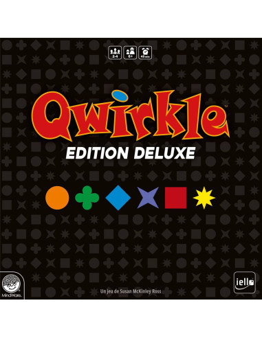 Qwirkle Deluxe - Edition Premium du Jeu de Stratégie