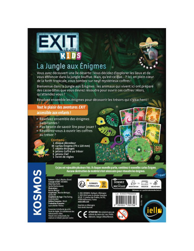 Exit kids : la jungle aux enigmes