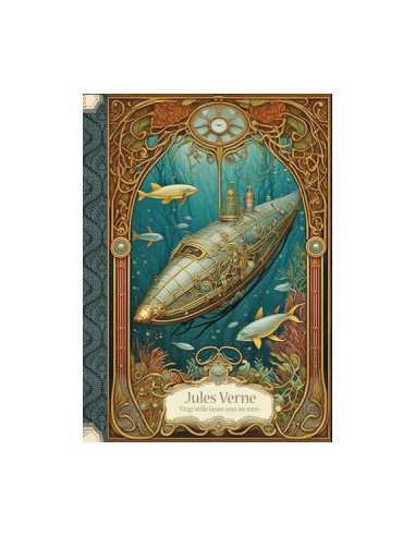 Carnet mots de passe - jules verne