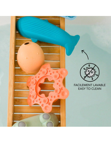 Kuji la baleine - jouet de bain - oppi
