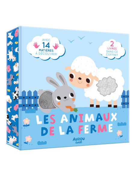 Coffret à toucher - les animaux de la ferme