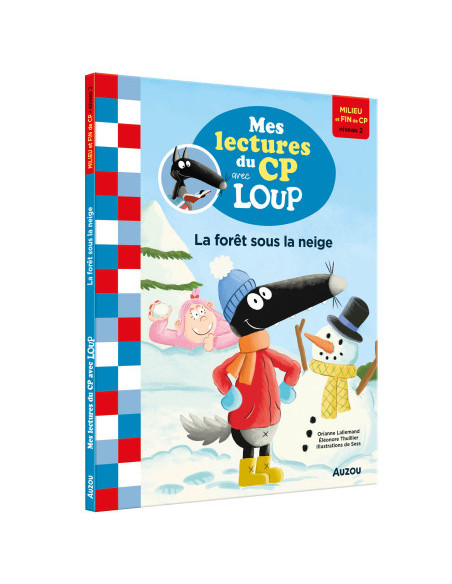 Mes lectures du cp avec loup : la foret sous la neige