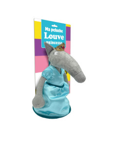 Ma peluche louve princesse