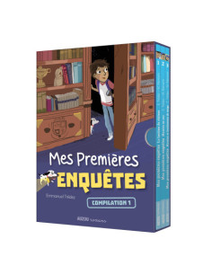 Coffret bibliothèque 1 - mes premières enquêtes - tomes 1 à 3