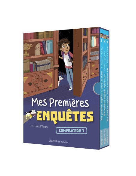 Coffret bibliothèque 1 - mes premières enquêtes - tomes 1 à 3