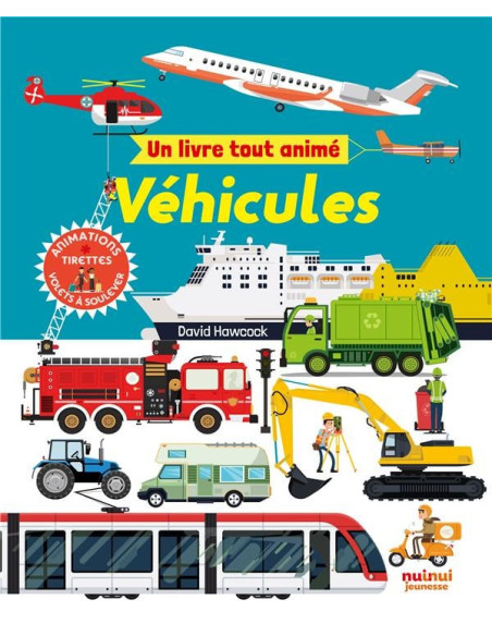 Un livre tout anime - vehicules