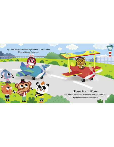 Mon coffret d'aviation - la folle course des avions