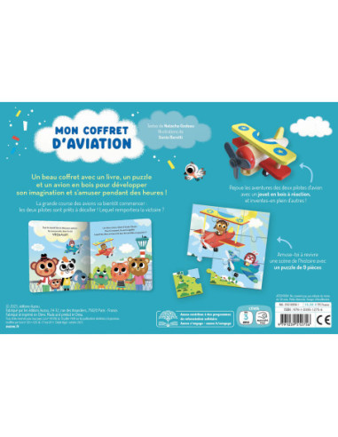 Mon coffret d'aviation - la folle course des avions