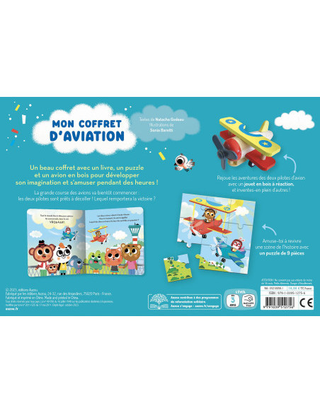 Mon coffret d'aviation - la folle course des avions