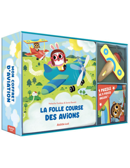 Mon coffret d'aviation - la folle course des avions