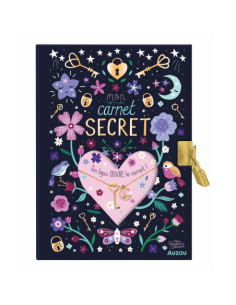Ma papeterie créative - mon carnet secret - joli bijou
