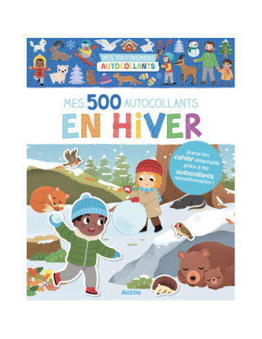 Mes tout premiers autocollants - 500 autocollants en hiver