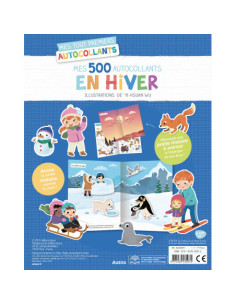 Mes tout premiers autocollants - 500 autocollants en hiver 2