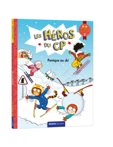 Les héros du cp - niveau 2 - panique au ski