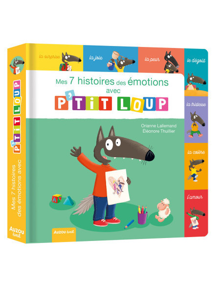 Mes 7 histoires des émotions avec p'tit loup