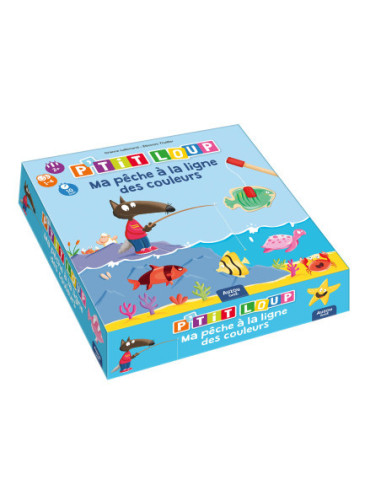P'tit loup - ma pêche à la ligne des couleurs