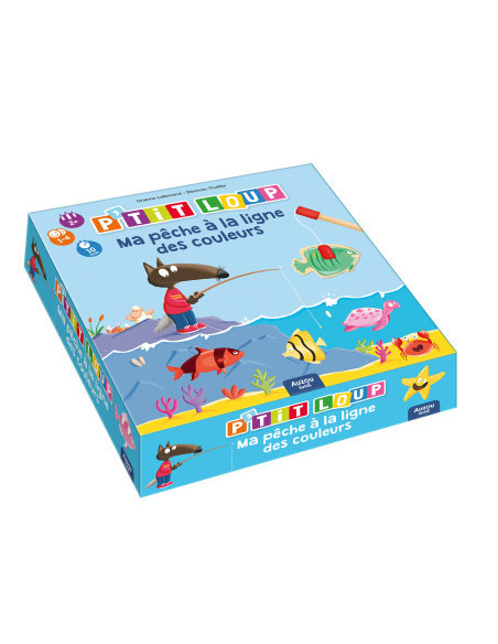 P'tit loup - ma pêche à la ligne des couleurs