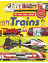 Un livre tout animé - trains