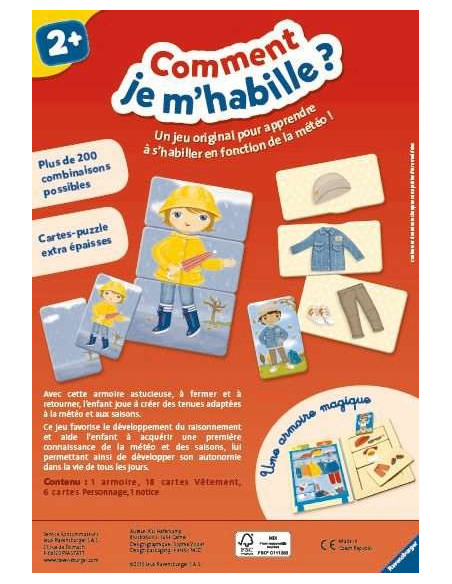 Comment je m'habille ?