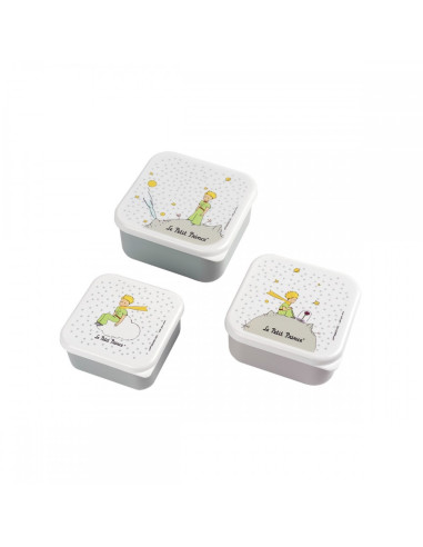 Set de 3 lunch box le petit prince