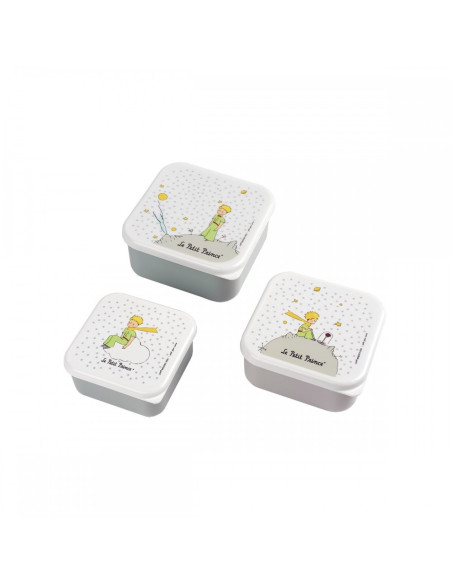 Set de 3 lunch box le petit prince