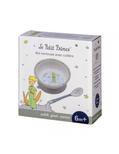 Bol ventouse et cuillère le petit prince