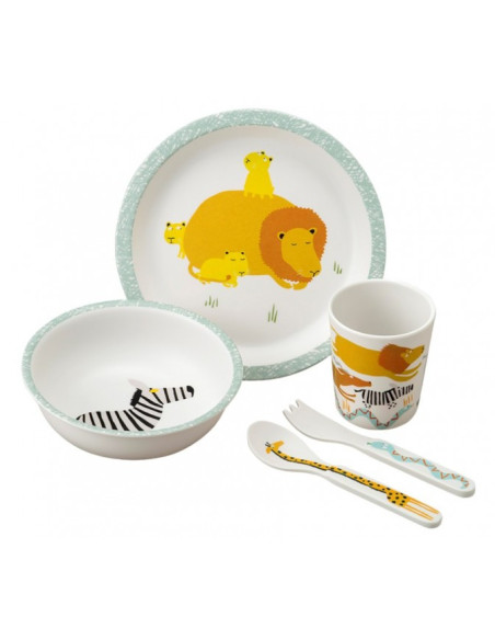 Coffret cadeau 5 pièces la savane