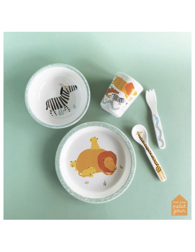 Coffret cadeau 5 pièces la savane