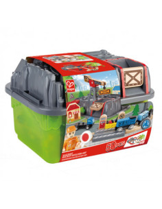 Railway bucket builder set