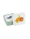 Set de 3 lunch box la savane