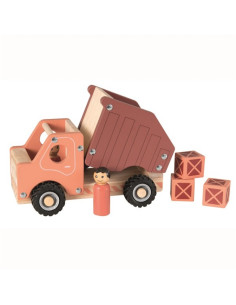 Grand camion en bois