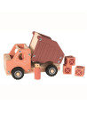 Grand camion en bois